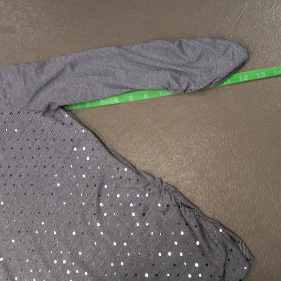 Christopher&Banks Brown,Cropped, 3/4 Length Sleeve Blazer and NYCollection Shirt - Picture 15 of 16